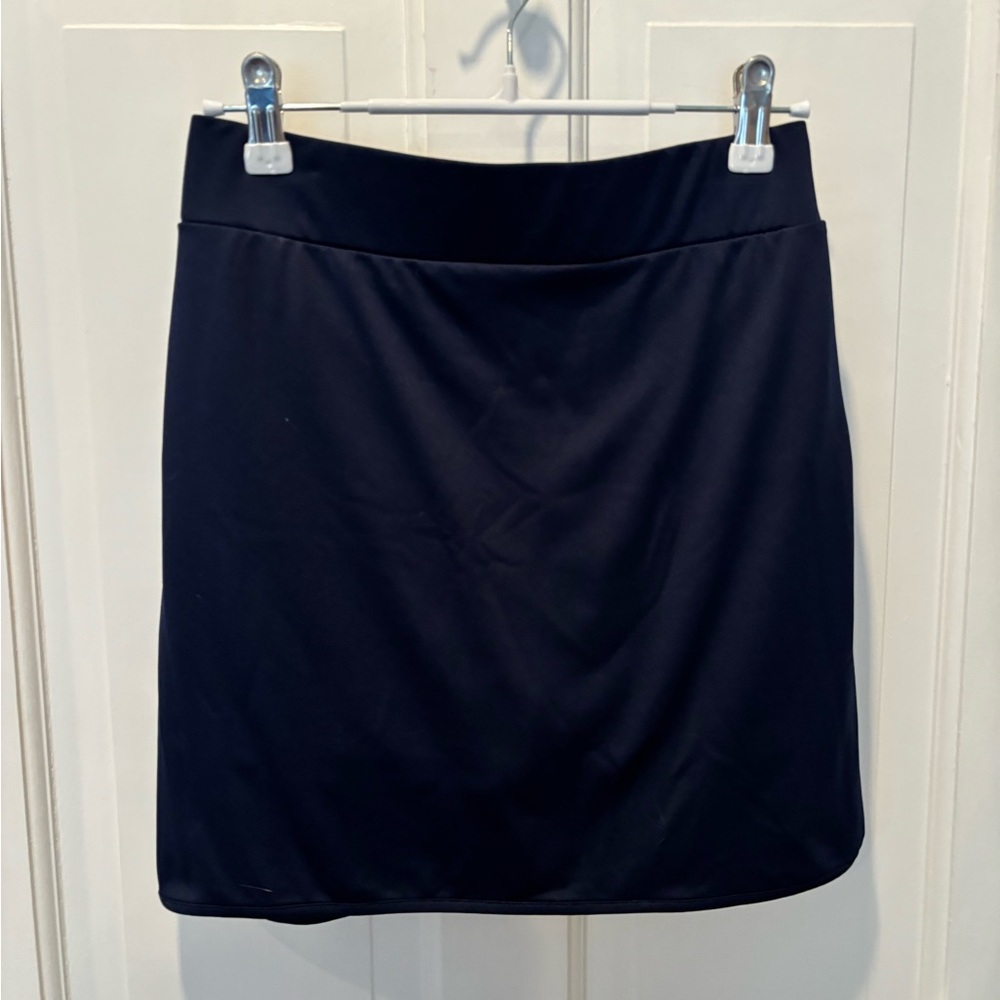 J. Crew Navy Blue Stretch Athletic Skirt with Built-in Shorts Size XS - Picture 4 of 12